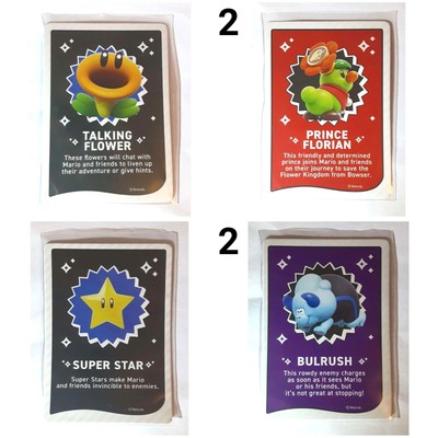 Super Mario Bros. Wonder Trading Cards Bundle Walmart Pre-order