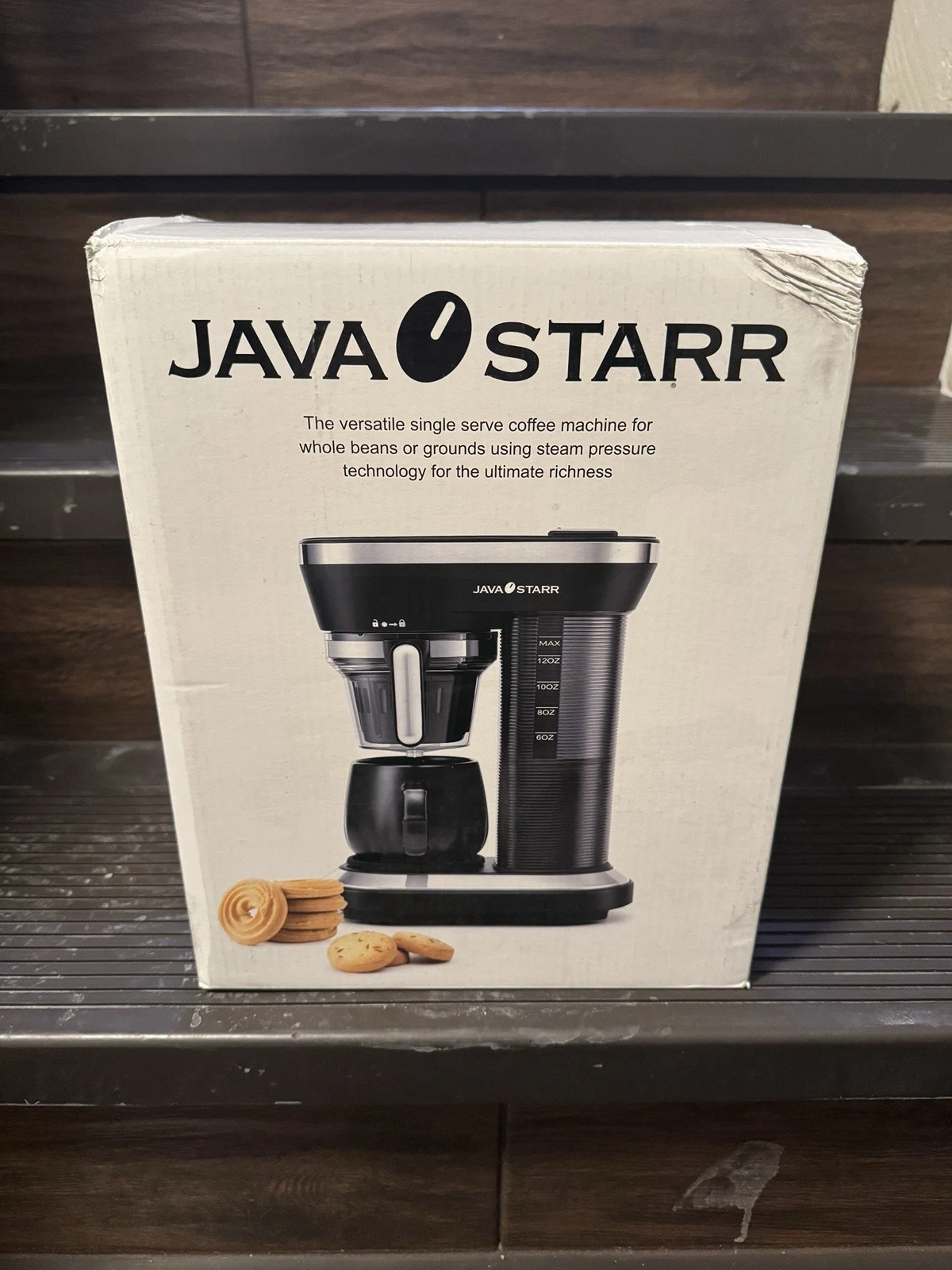 Java Starr coffee maker with built in coffee grinder black BH9008G
Opens in a new window or tab