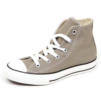 E4124 sneaker bimbo CONVERSE ALL STAR grigio grey shoe boy kid