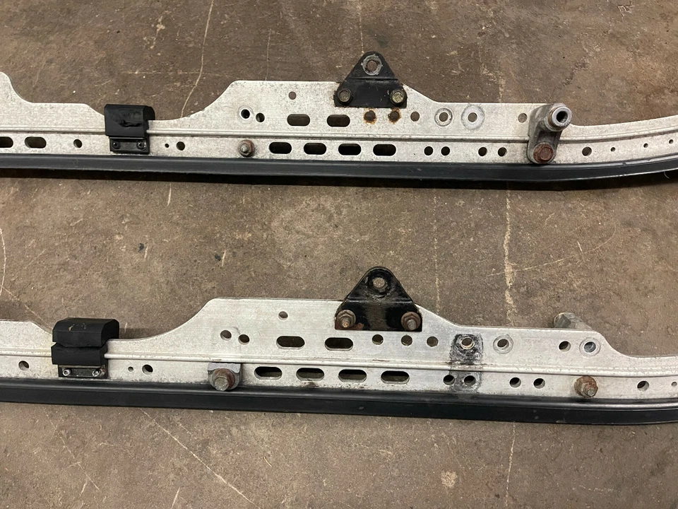 Arctic Cat Turbo T660 660 Bearcat Touring 04 05 06 07 121" rieles de suspensión ZR Foto 3 de 4