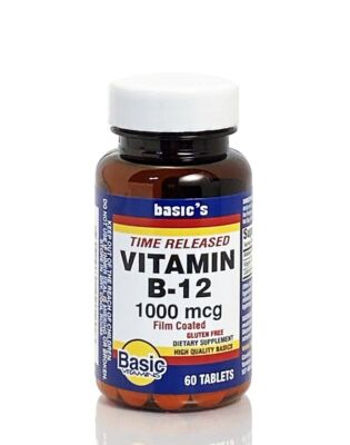Simple Basic Tablets SM Basic's B-12 1000mcg. T.R. 60 Tablets (3 Pack) | eBay