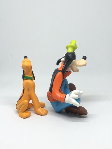 Disney Goofy Pluto PVC Action Figure Set of 2 PVC Cake Topper - Picture 4 of 10