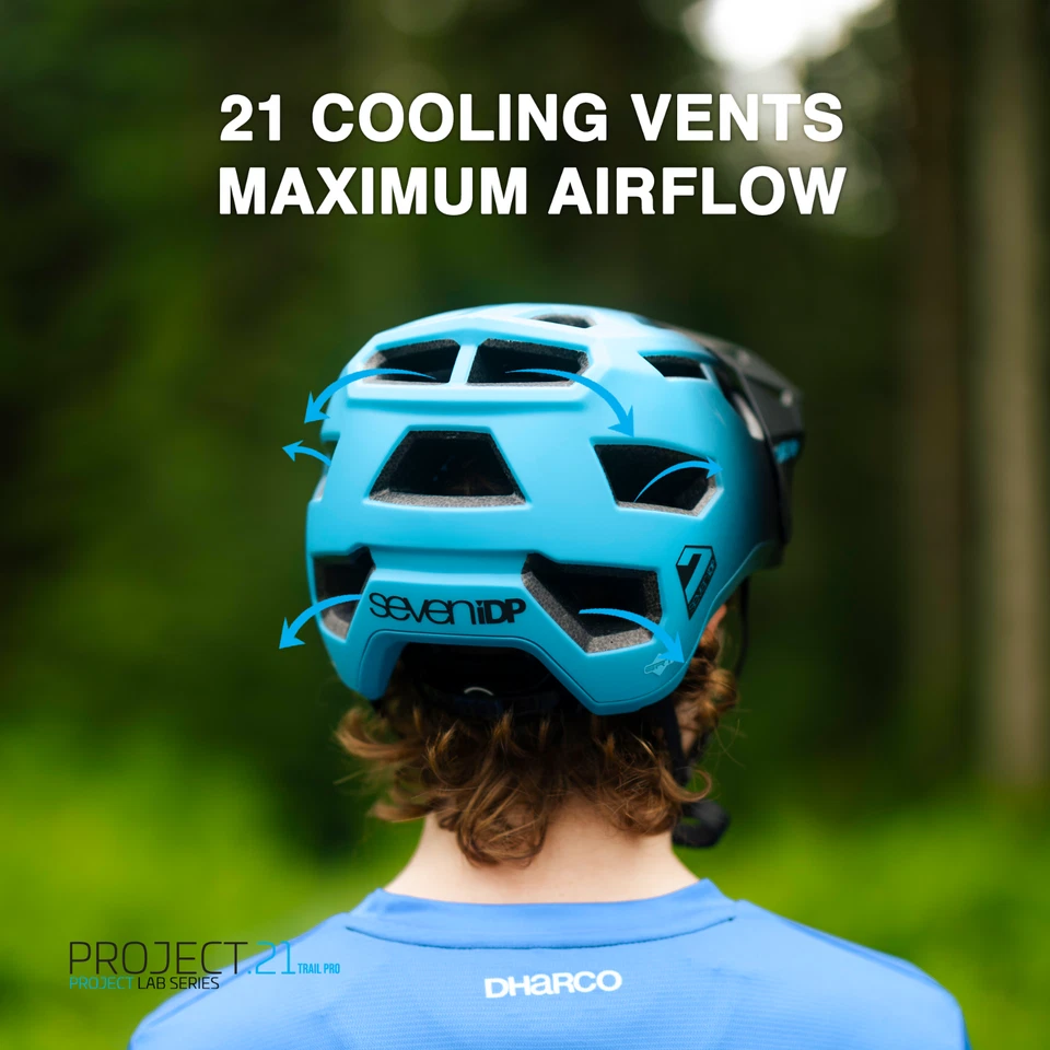 Casco 7iDP Project.21 Pro - MTB / Enduro / Trail / Ciclismo Foto 3 de 4