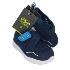 Athletic Works Toddler Boys NEW w/Tags Blue Easy Close Sneakers - sz. 5