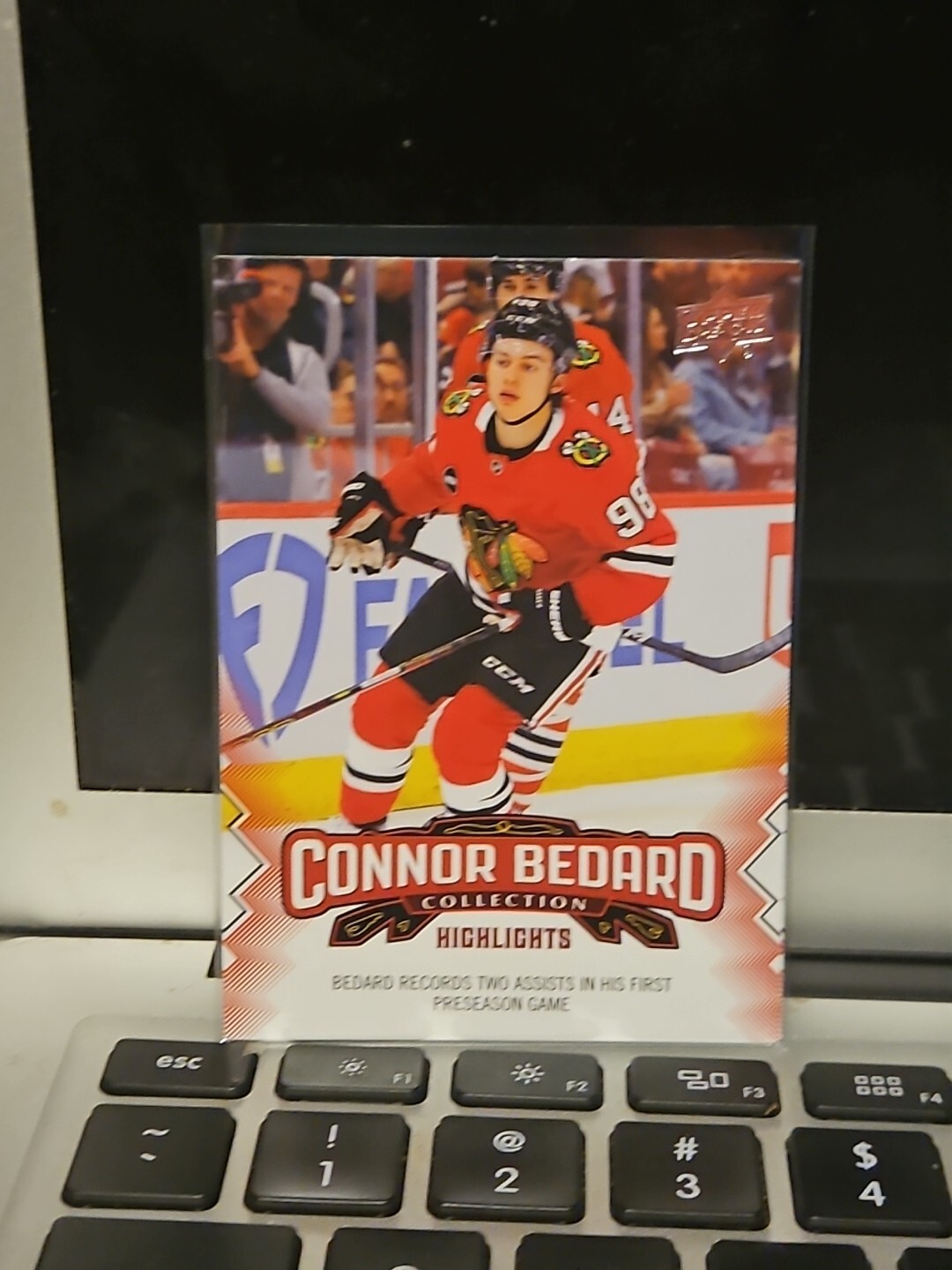 Connor Bedard Rookie 2023-24 Upper Deck Collection Highlights RC