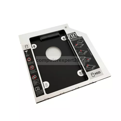 2nd Hard Drive HDD SSD Caddy Tray for HP 17-e048CA 17-e175nr 15-n204ej 15-e007TX