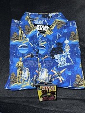 Men's Short Sleeve Shirt RSVLTS Star Wars The Trilogy Disney Large