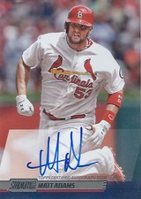 2014 Stadium Club Autographs #SCAMA Matt Adams
