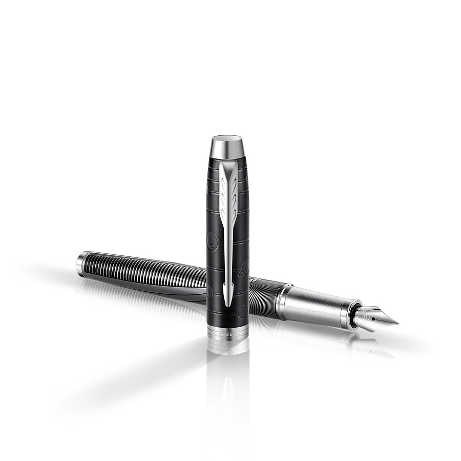 Parker IM Special Edition Metallic Pursuit Medium Nib Fountain Pen