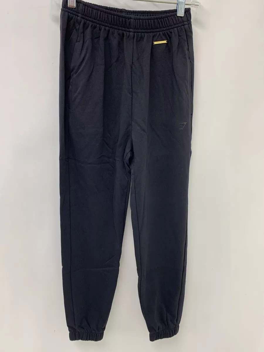 Gymshark Womens XS Black Whitney Simmons Loose Sweat Pant Joggers