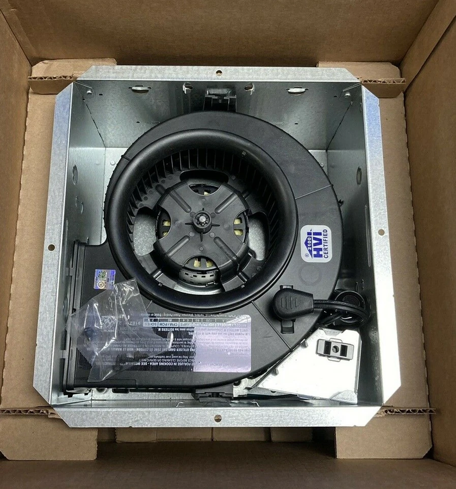 Exaustor de banheiro Nutone resistente 80 CFM instalação parede/teto - Imagem 4 de 4