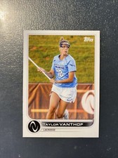 2023 Topps Athletes Unlimited LACROSSE card TAYLOR VANTHOF