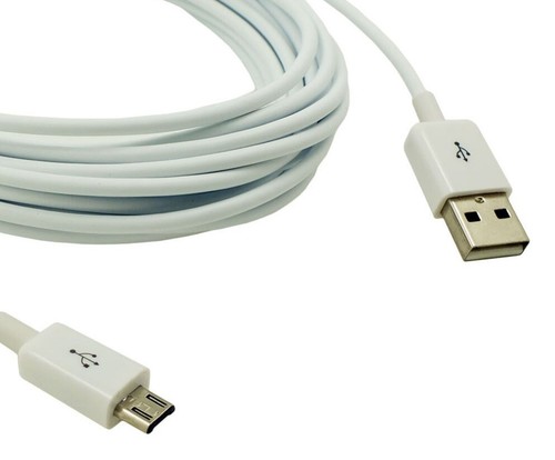 Heavy Duty Micro USB Data Sync Charge Adapter Charger Cable Cord Lead Wire 5M 3M - Picture 2 of 6