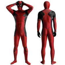 Deadpool 3DJumpsuit Wade Wilson  Bodysuit Adult Kids Halloween Cosplay Costume