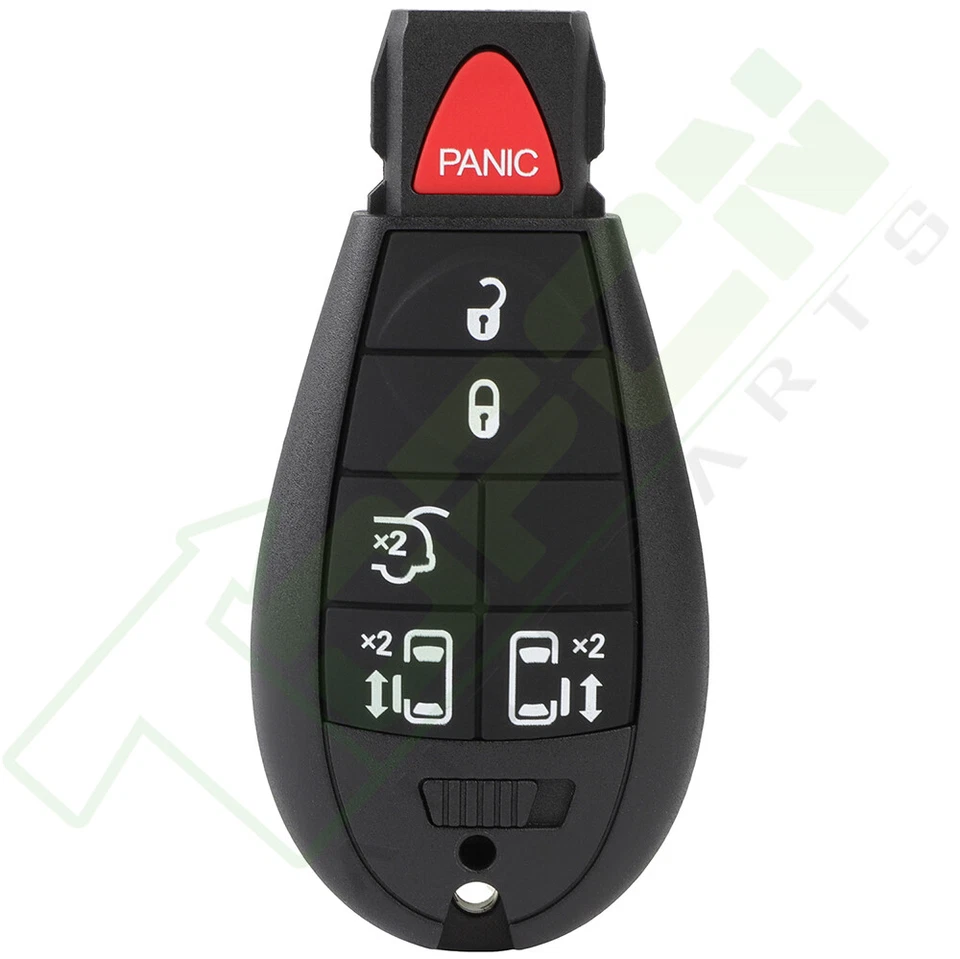 2 For Chrysler Town and Country Keyless Entry Remote Control Car Key Fob - Image 3 of 4