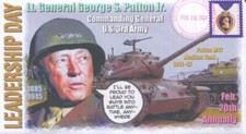 Coverscape Computer Designed “Nat Leadership Day” General George S Patton Cover