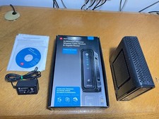 Motorola SBG6580 SURFboard 343 Mbps 4 Port Gigabit Wireless Cable Modem - Black