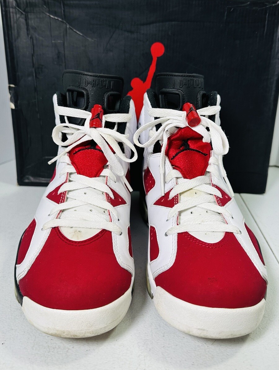 Nike Air Jordan 6 Retro Carmine Red White Bred 384664-160  display picture 2
