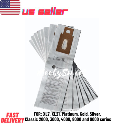 8 CC Allergen Vacuum Cleaner Bags To Fit all Oreck CC XL XL2 XL21 Upright Models