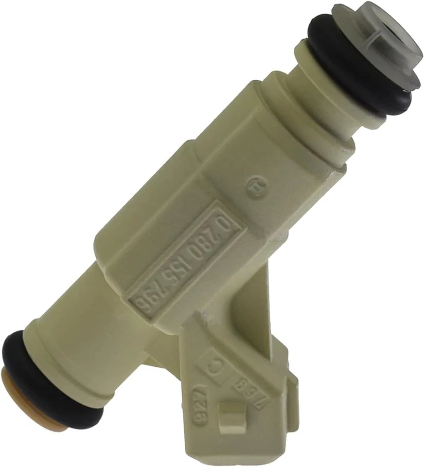 4x Bosch OEM 4-Hole Fuel Injectors 1997-2002 Ford Escort 2.0L I4 #0280155796 - Image 4 of 4