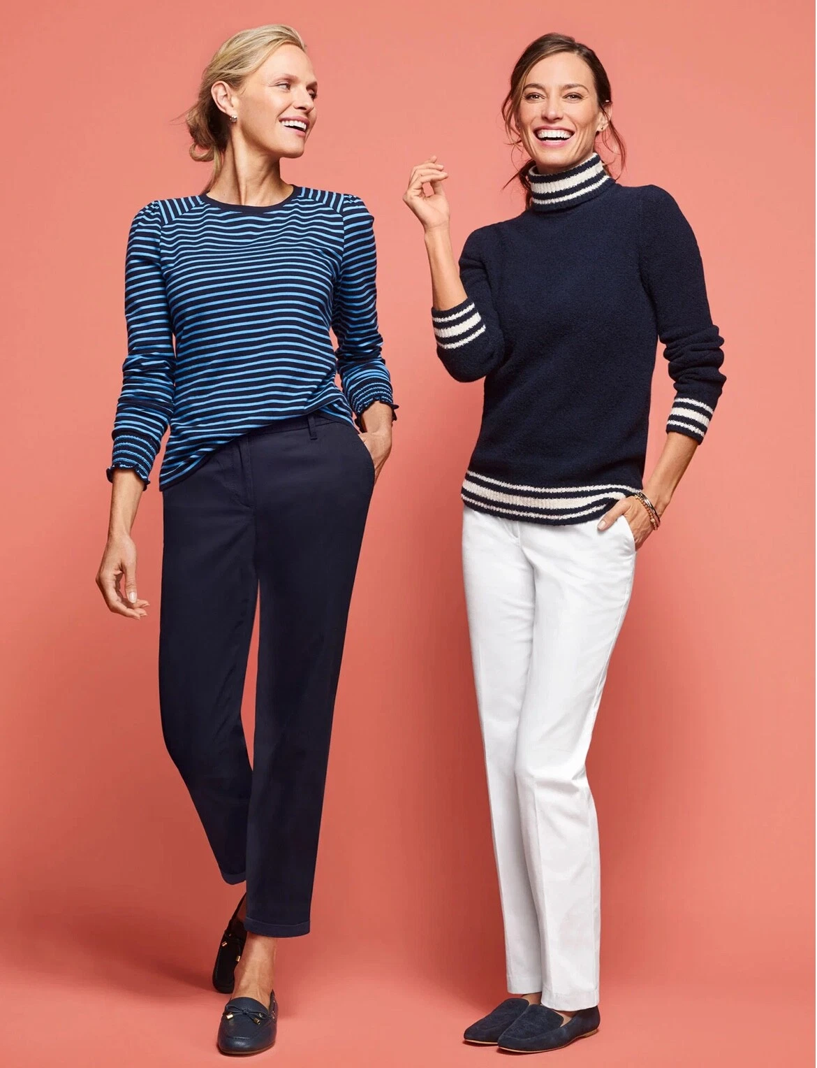 New! $90 Talbots RELAXED CHINO Womens Pants Size 16 Various Colors Ankle Length
