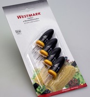 Westmark 4Er Set Maiskolbenhalter Spiky