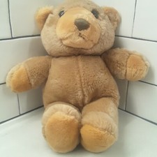 Vintage 1988 Lemonwood Asia Ltd 7" Teddy Bear Plush Light Brown Stuffed Animal