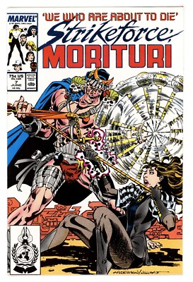 Strikeforce: Morituri #7 NM 9.4 1987 Brent Anderson Cover