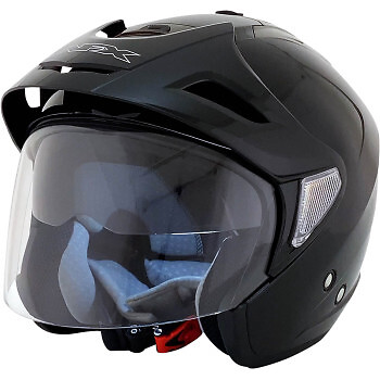 AFX FX-50 Open Face Motorcycle Helmet DOT Approved - Picture 2 of 36