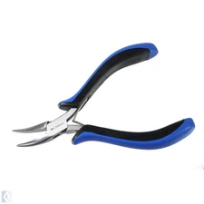 Bent Nose Ergonomic Plier for Jewelry Making - 46-1145