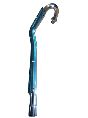 HMParts Sistema Di Scarico 250 Ccm + Collettore Atv China Quad - Foto 3