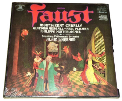 ''STILL SEALED''  4 x VINYL LP BOX SET / FAUST - CHARLES GOUNOD(1977) RCA RED SEAL