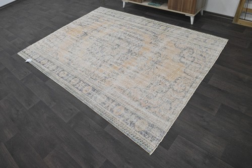 Oushak 6x8,Turkish Rug,vintage,anatolian,BEIGE,kilim,Bohemian,handmade,wool