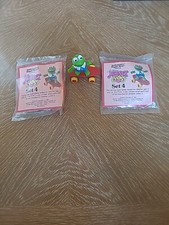 Mc Donalds Happy Meal 1986 Vintage Jim Henson's Muppet Babies Lot Of 3