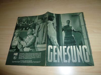 Progress Filmprogramm 15/56 - Genesung - 50s 50er Filmillustrierte Programmheft