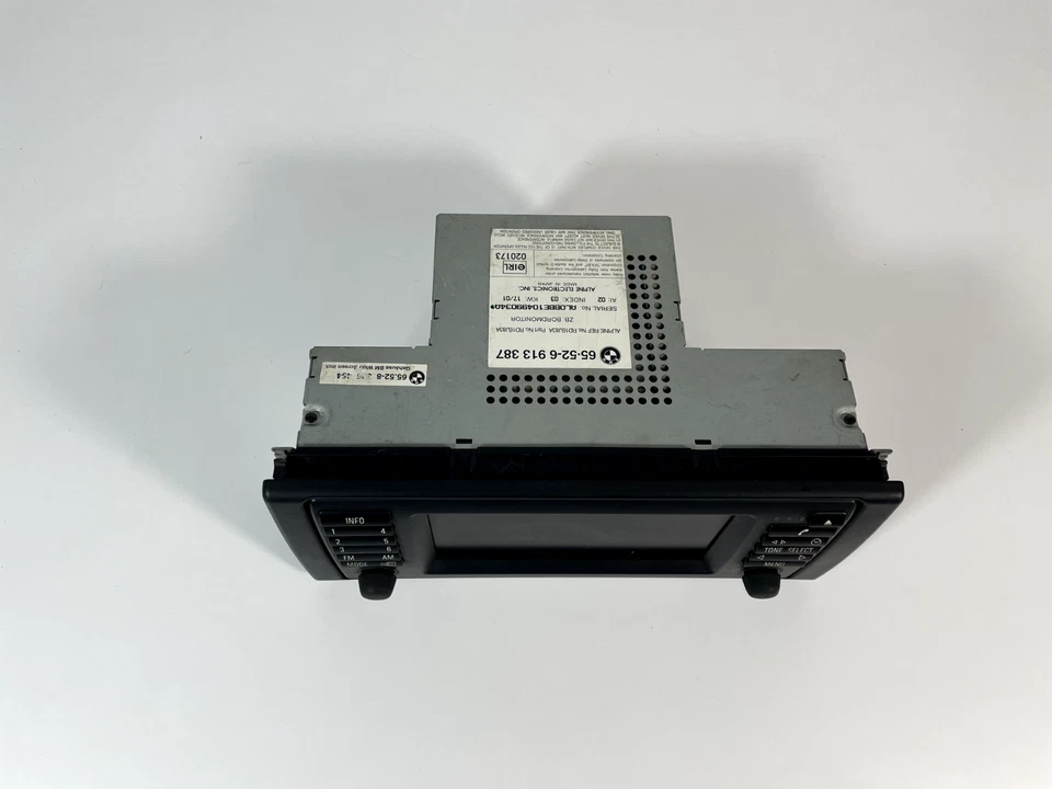 BMW E38 E39  Autoradio Display Wide Screen Navigation Bordmonitor 65 52 6913387 - Bild 2 von 4