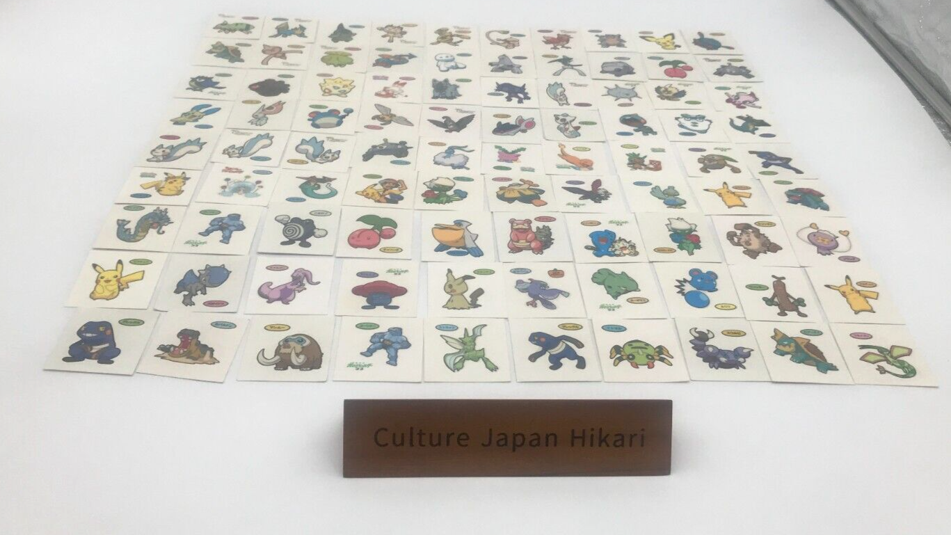 Phione #489 Pokemon bread Sticker Anime Genuine Vintage Japan