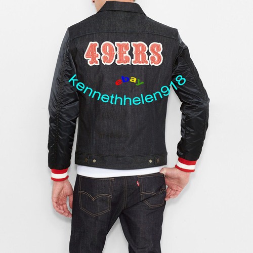 levi's 49ers denim jacket