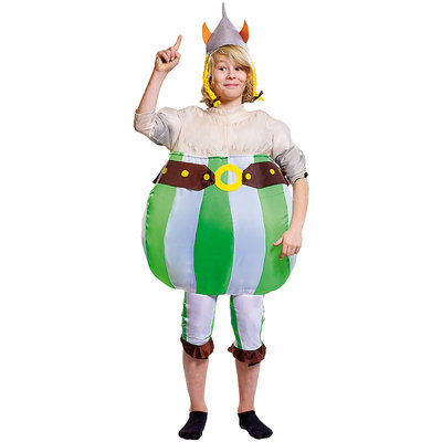 Playtastic Selbstaufblasendes Kostüm ''Wikinger für Kinder'' bis Gr. 134