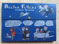 VINTAGE 1930's REG'LAR FELLERS by GENE BYRNES BLUE PENCIL CASE EAGLE PENCIL CO.