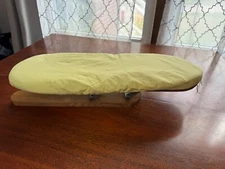 Vintage Wooden Sleeve Ironing Board Rustic Kitchen Farm Laundry Room Decor I1