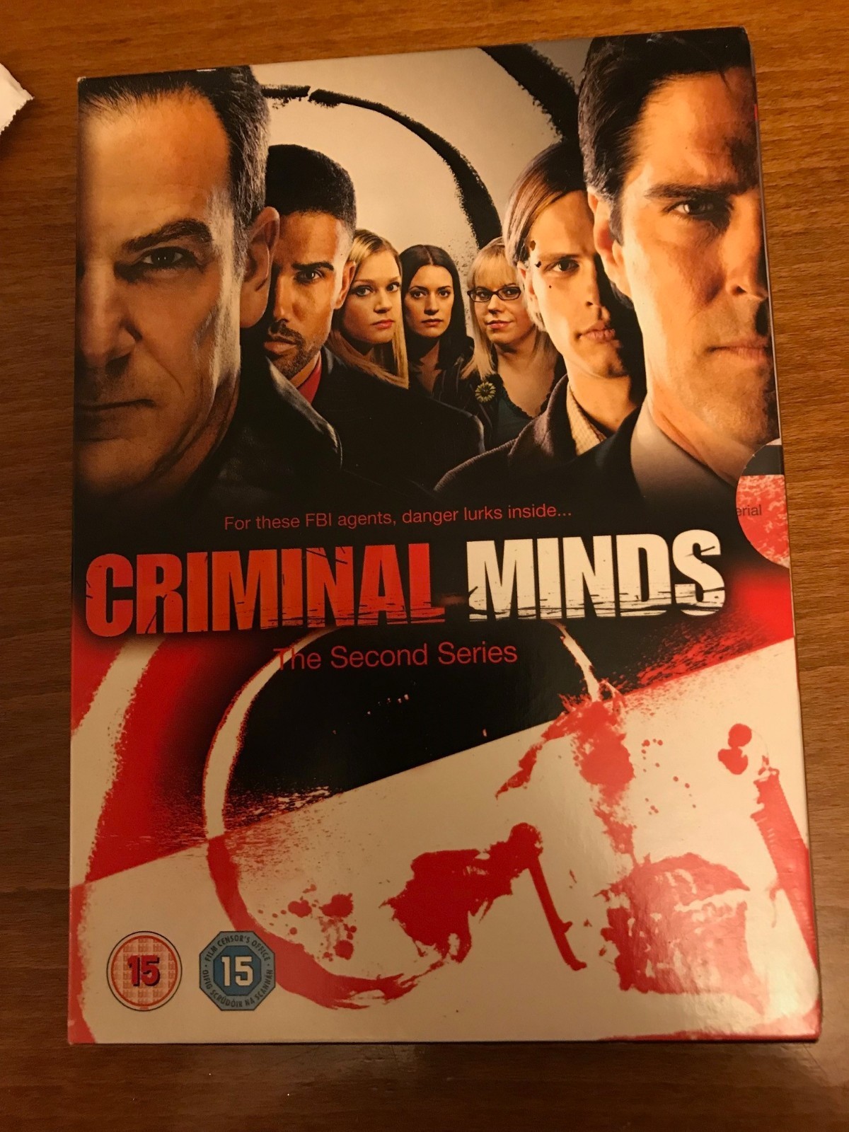 Criminal Minds Season 2 DVD Box Set - VGC