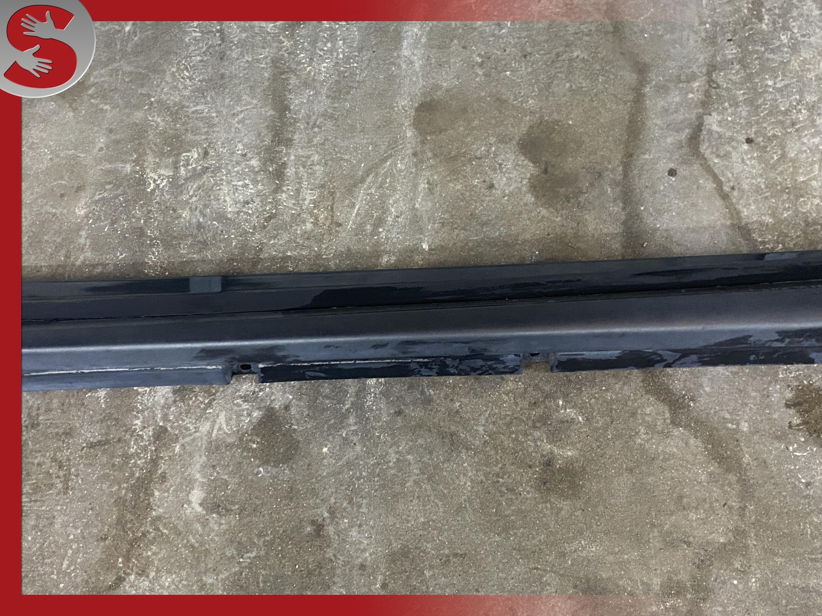 14-17 Maserati Ghibli Left Driver Side Rocker Skirt Molding Trim Panel Black Oem