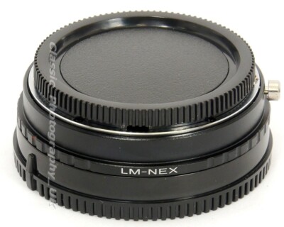 Leica M >> Sony NEX E-Mount Adapter + Kappen LEICA-M Objektive auf SONY Alpha E-Mount