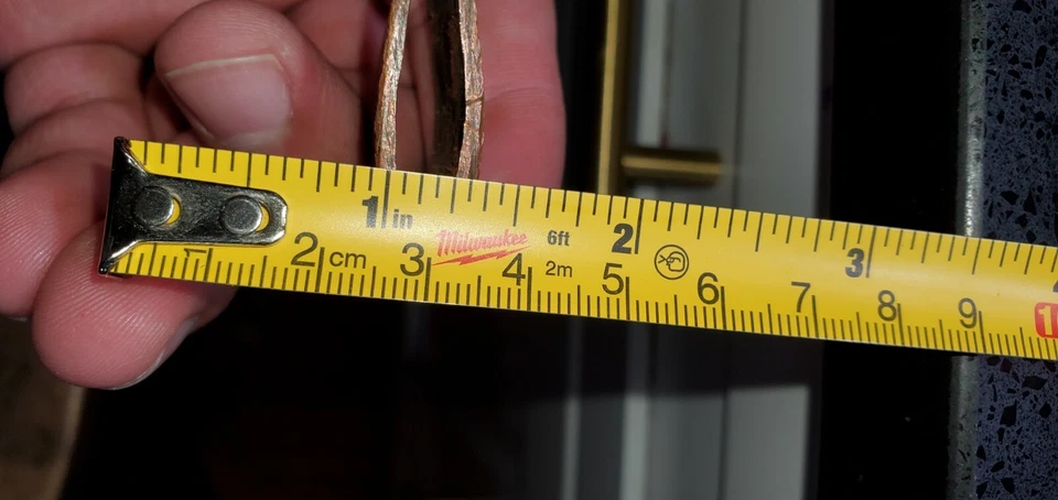 Espada de oficial del ejército japonés original de la Segunda Guerra Mundial Habaki  Foto 4 de 4