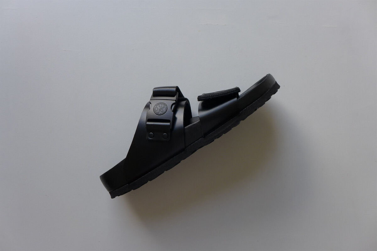 Rick Owens x Birkenstock Black Rotterdam Sandals, sizes 42 Rick Owens x Birkenstock Black Rotterdam Sandals, sizes 42