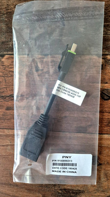 PNY Minidisplayport auf Displayport Adapter 91008582V3 - MiniDP - NEU / OVP