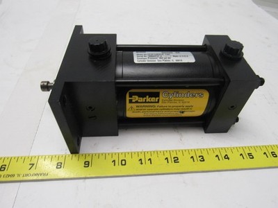 Parker CJ2AUS13C Series 2A 2-1/2'' Stroke 5/8'' Rod Air Cylinder Button Head Rod