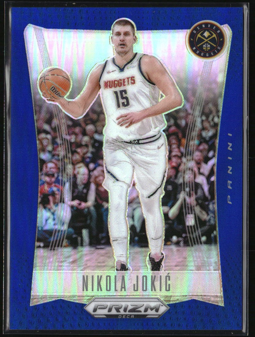 2023-24 Panini Prizm Deca Nikola Jokic Prizms Blue #/149