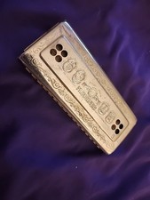 Original M. Hohner ECHO HARP in G/C Harmonica. Made in Germany. Plays Well.